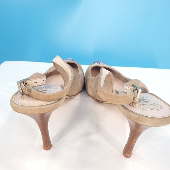 Vince Camuto slingback pointed toe pumps 9 - Picture 4 of 16